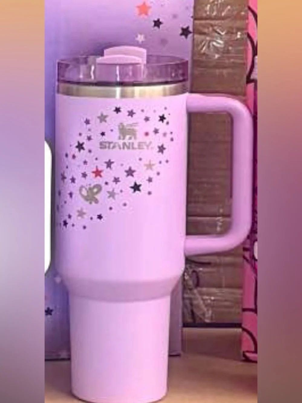 Stanley x Olivia Rodrigo Quencher H2.0 40OZ Purple FlowState Tumbler viral - Picture 2 of 10